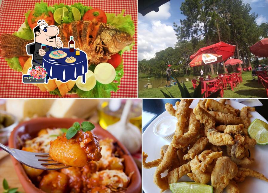 Peça frutos do mar no Pesqueiro Joapiranga