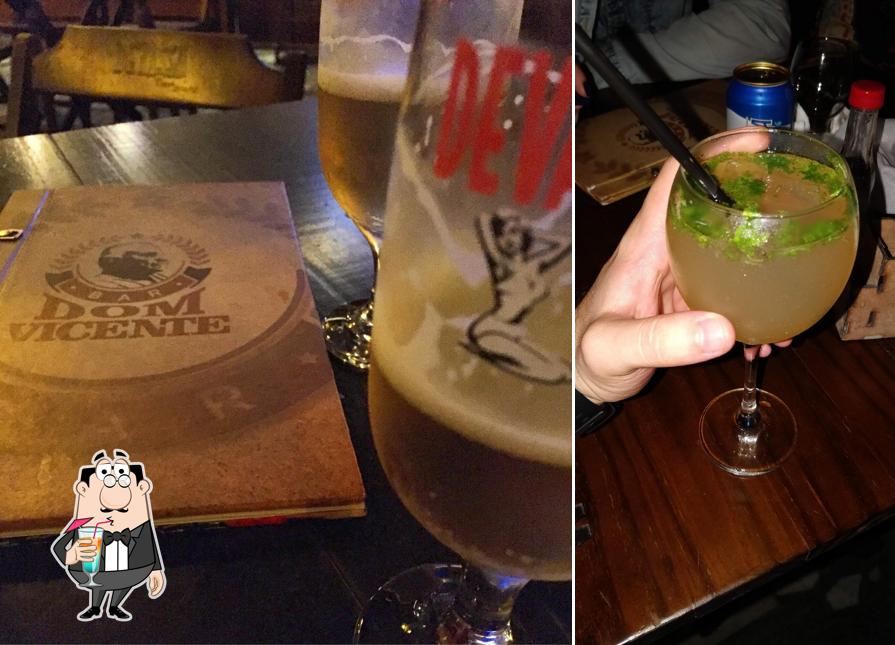Tome uma bebida no Bar Dom Vicente
