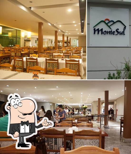 Veja imagens do interior do Monte Sul Restaurante (Unidade Centro)