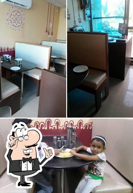 The interior of Shakti Restaurant