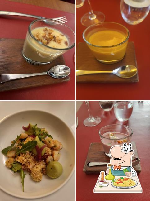 Crème brulée à Les Banquettes Rouges