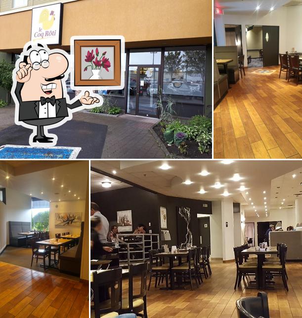 L'intérieur de Le Côq Rôti