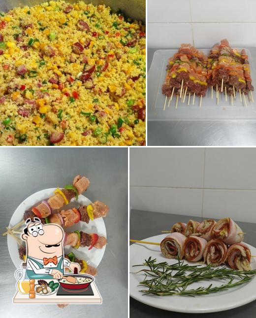 Arroz frito em Disk Marmitex Central do Espetinhos