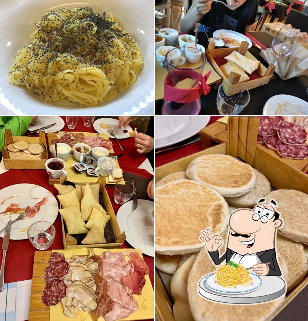 Spaghetti alla carbonara al Lo Stalliere