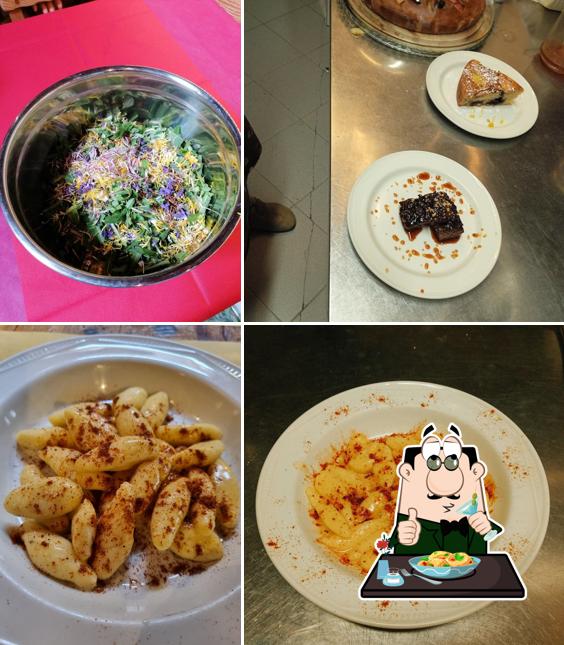 Maccheroni al formaggio al locanda L'Enventoour