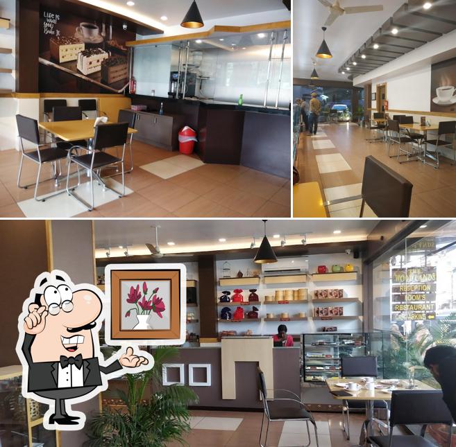 The interior of The Walnut cakes