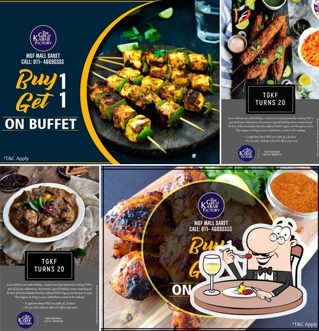 Food at KABAB FACTORY