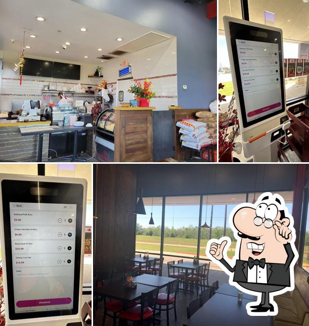 Take a seat at one of the tables at Chung Wang Cantonese BBQ