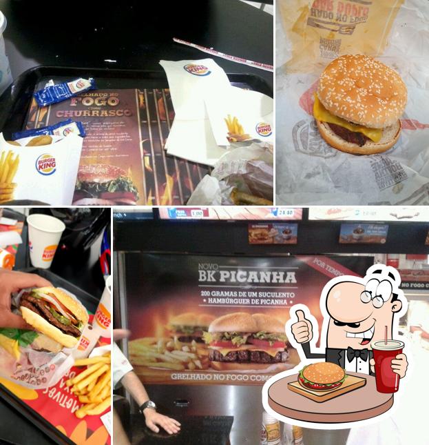 Consiga um hambúrguer no Burger King