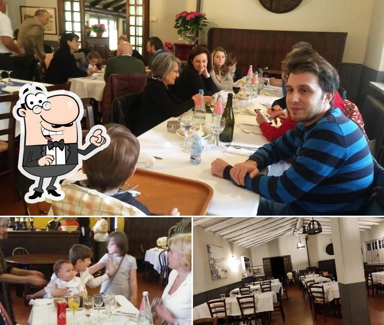 Dai un'occhiata agli interni di Hostaria Cimilin