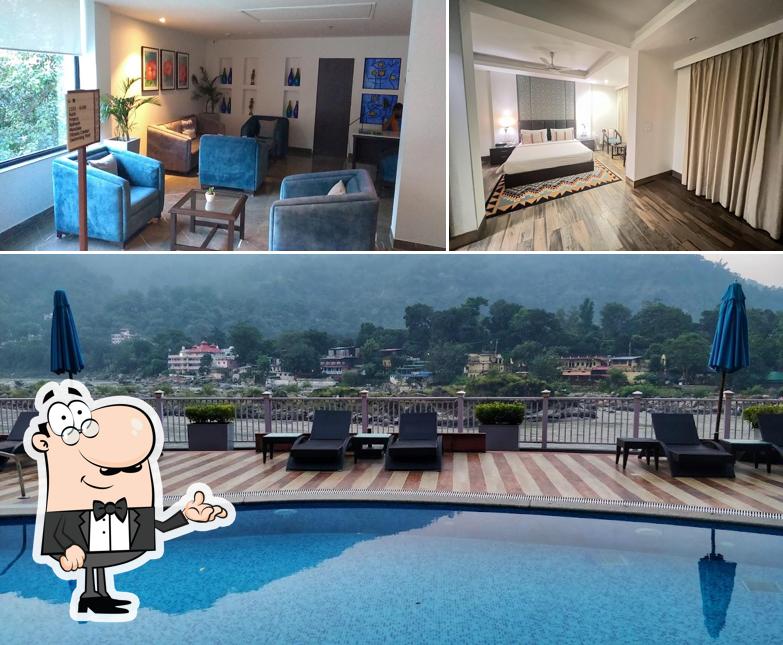 The interior of Lemon Tree Premier, Rishikesh