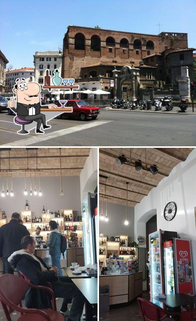 La intérieur et extérieur du restaurant