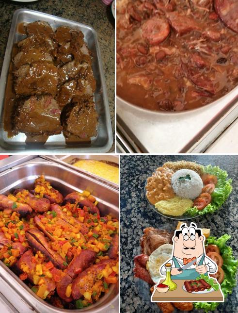 Peça pratos de carne no Don Sabore Restaurante e Marmitex