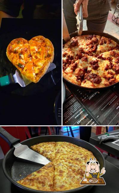 Order various types of pizza