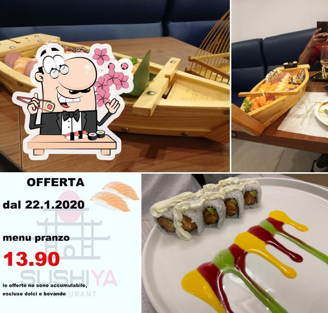A Sushiya, puoi trovare il sushi