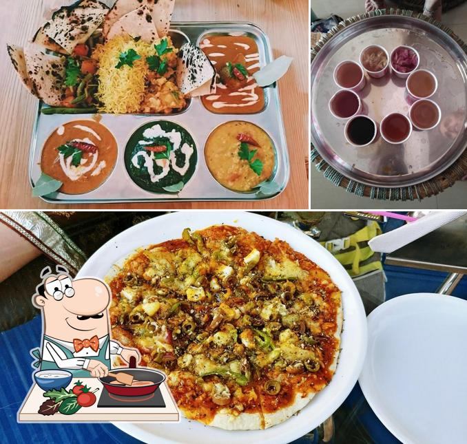 Chicken curry at Pushkar Meeting Point Cafe And Restaurant