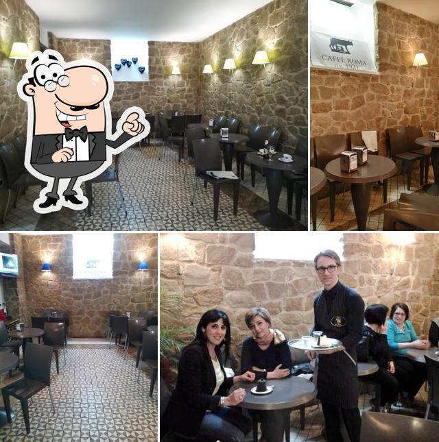 Gli interni di Caffè Roma dal 1921