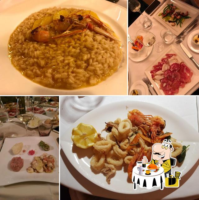 Cibo al Ristorante Antico Albergo