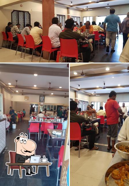 The interior of RK Mess