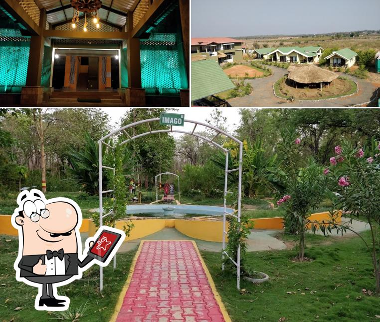 You can get some fresh air outside THE PUGMARK JUNGLE LODGE, Moharli Gate, Tadoba