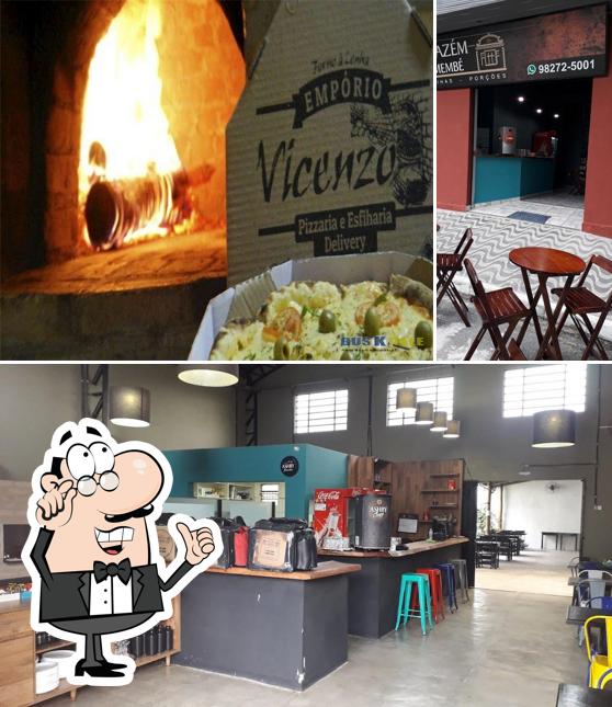 O interior do Armazém Tremembé