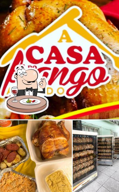 Platos en A Casa do Frango Assado - (Rio das Ostras)