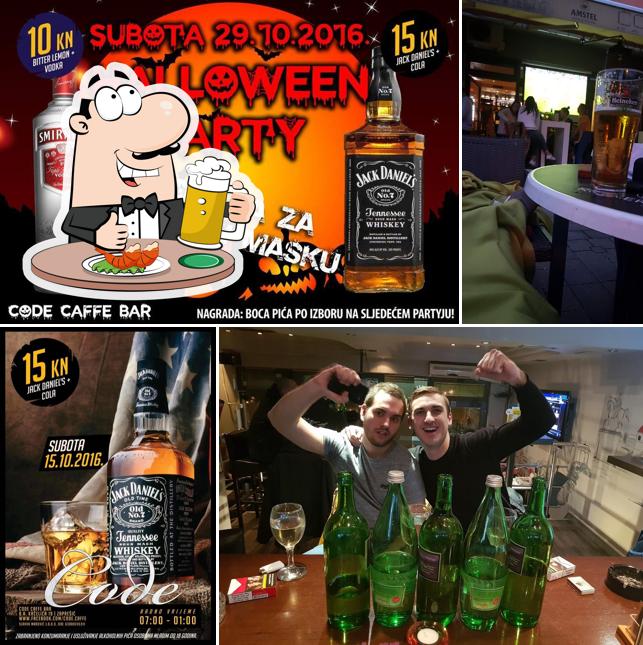 Puoi prenderti un rinfrescante bicchiere di birra chiara o scura