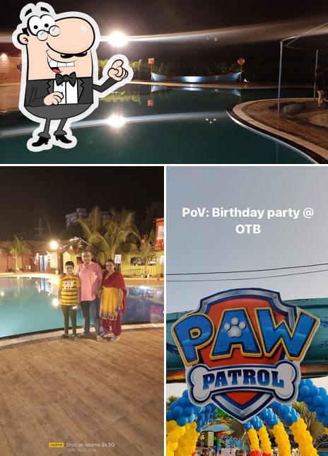 Enjoy the view at the outside area of OUT OF THE BOX AMAZEMENT PARK (OTB)