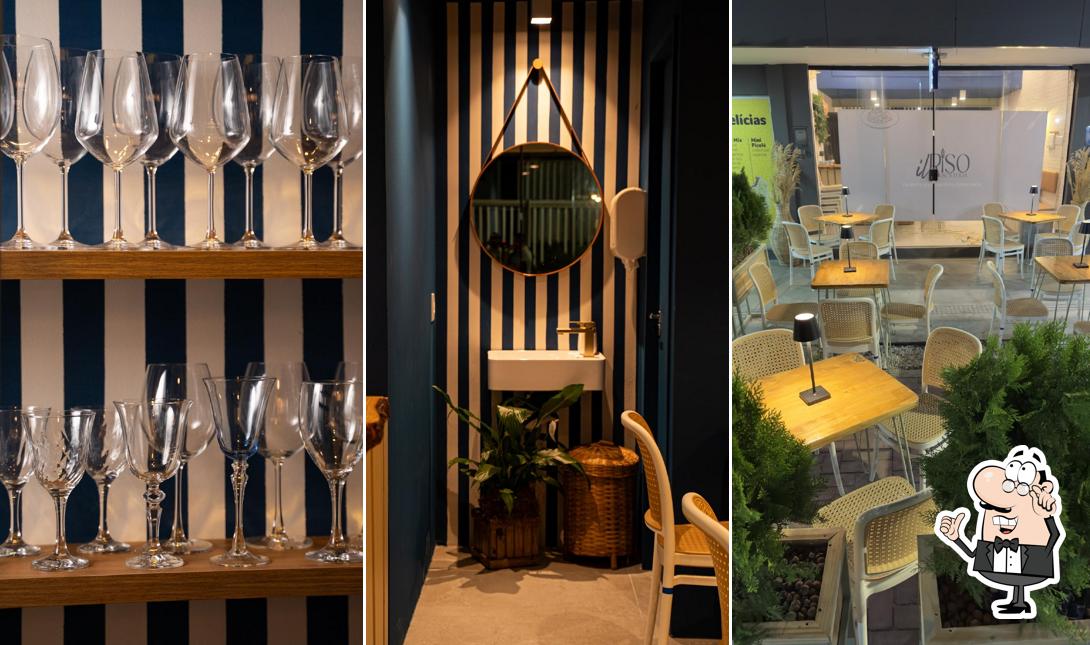 O interior do Il Riso