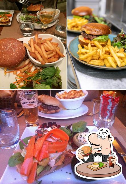 Commandez un hamburger à Le Verdun