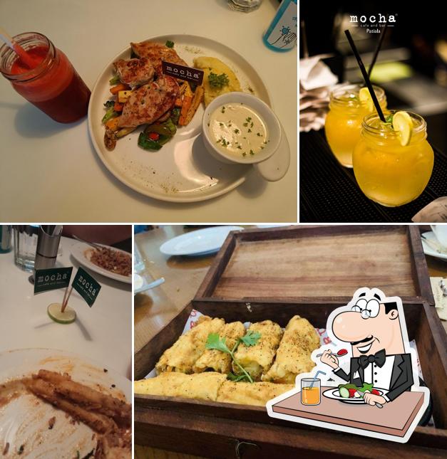 Food at Mocha Café & Bar