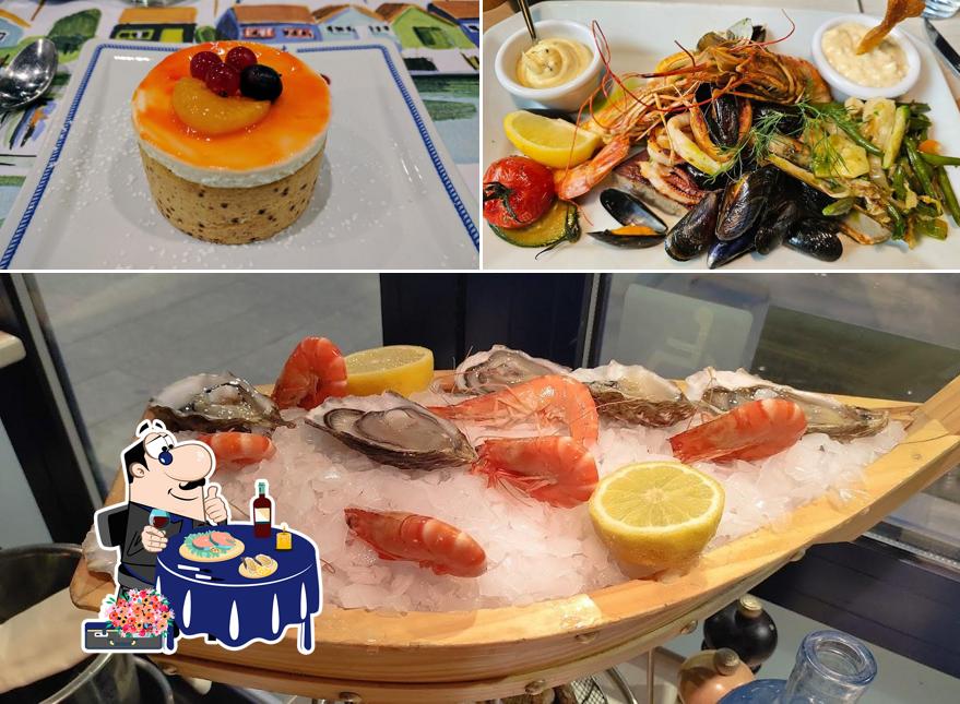 Sashimi à PERLOSTREA RESTAURANT ( Anciennement Chez Jeannot )