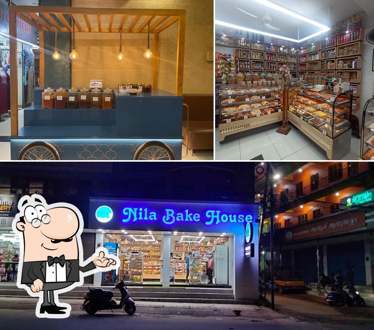 The restaurant's interior and exterior