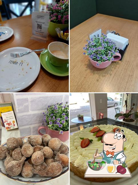 Salada de beterraba em Vittorino Cafeteria