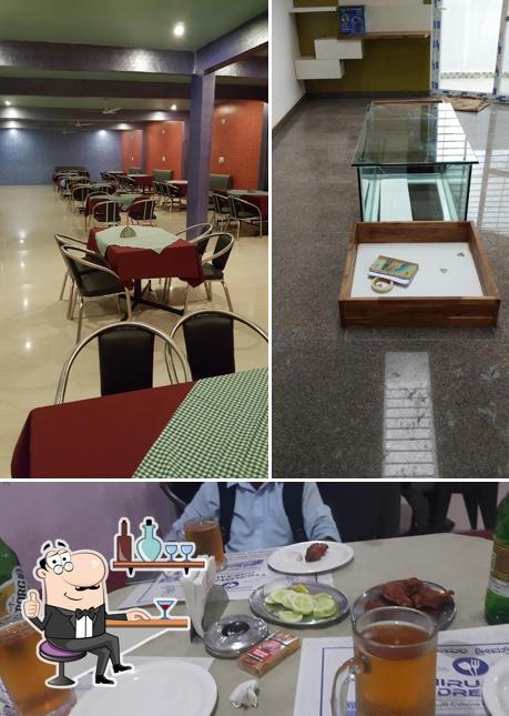 The interior of Tirumala Dreams (AC Family Restaurant)