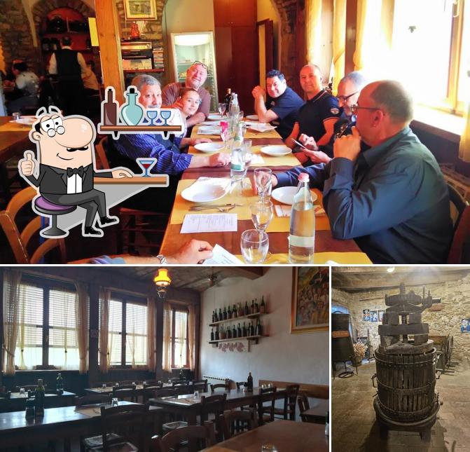 Gli interni di La Vecia Cantena D'La Pre'