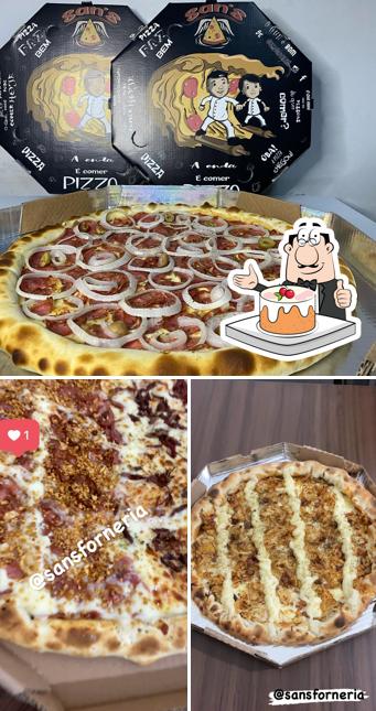 Bolos de cenoura em San'S Forneria