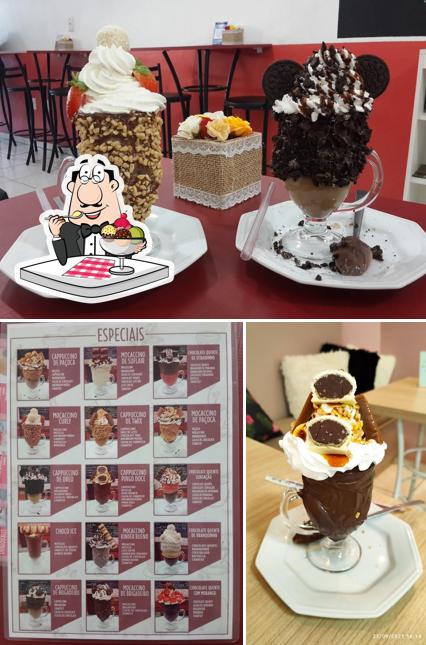 Pão com Café Cafeteria oferece uma gama de sobremesas