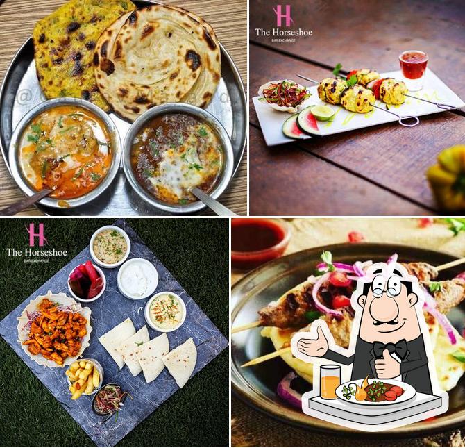 Food at The Horseshoe Bar Exchange