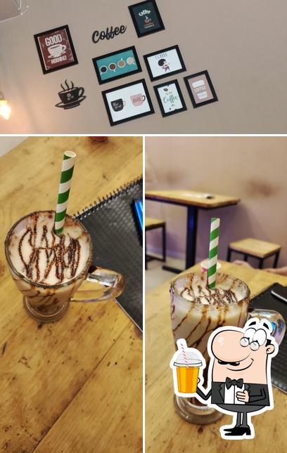 Enjoy a drink at The Western Line Cafe