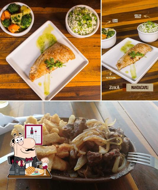 Há uma seleção de pratos para os amantes da carne