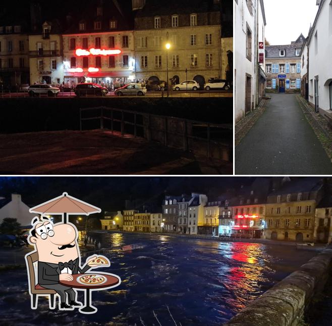 L'extérieur est une importante caractéristique de Le Brizeux