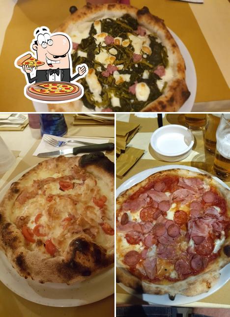 Prenditi tra le svariate varianti di pizza