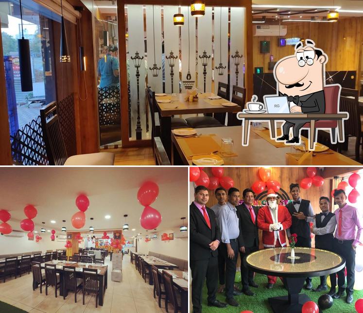 The interior of SPICE BERRY FOOD SERVICES