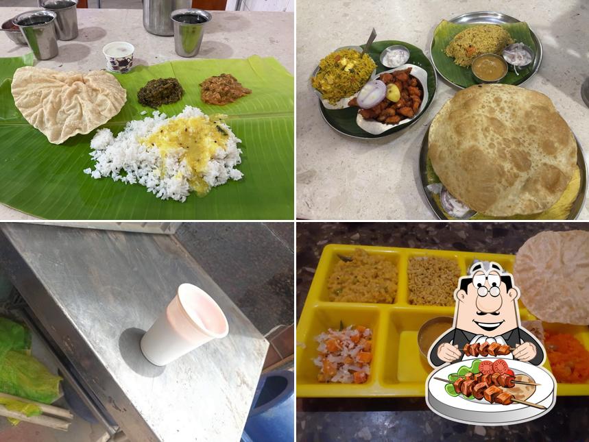 Food at Shree Lakshmi Bhavan