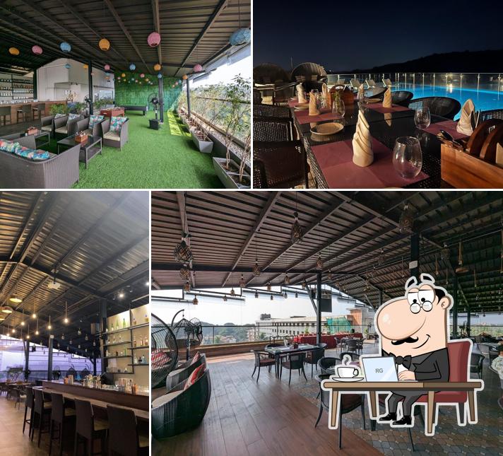 The interior of Brisa Do Mar