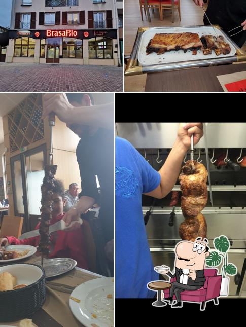 L'intérieur de Brasa Rio