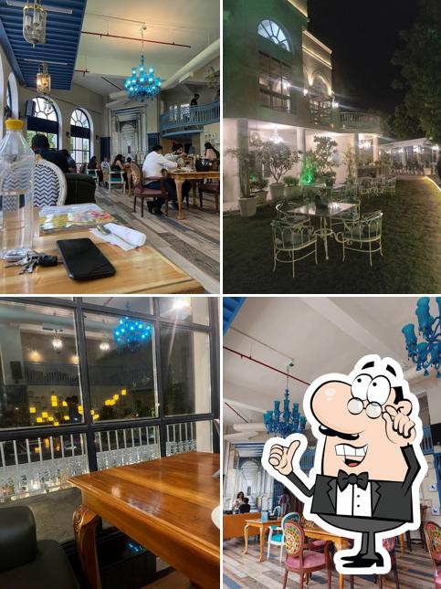 The interior of Mocha Udaipur