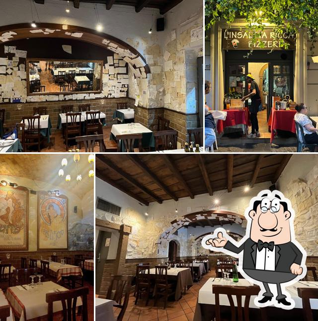 Gli interni di Insalata Ricca