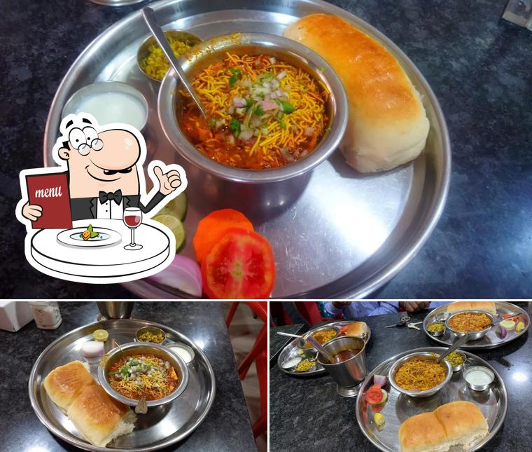 Food at Jogeshwari Misal Pimpri - Best Misal in Pune